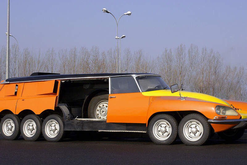 Michelin Milles Pattes Reifen-Testfahrzeug auf Basis Citroën DS (1972)