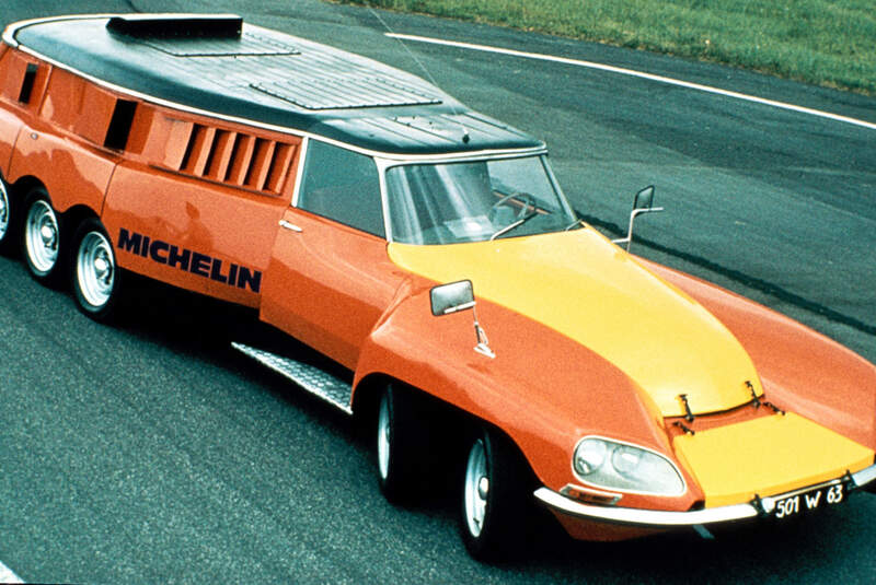 Michelin Milles Pattes Reifen-Testfahrzeug auf Basis Citroën DS (1972)