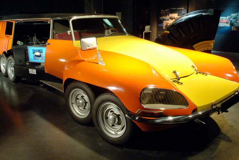 Michelin Milles Pattes Reifen-Testfahrzeug auf Basis Citroën DS (1972)