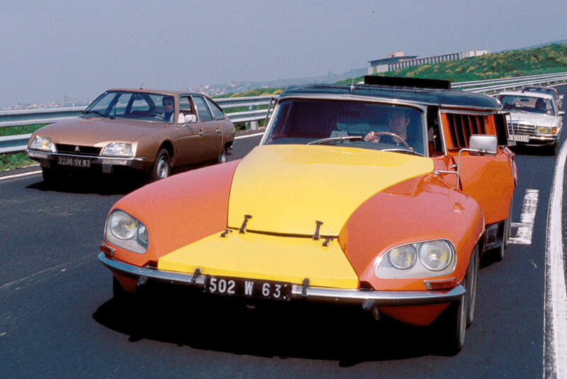 Michelin Milles Pattes Reifen-Testfahrzeug auf Basis Citroën DS (1972)