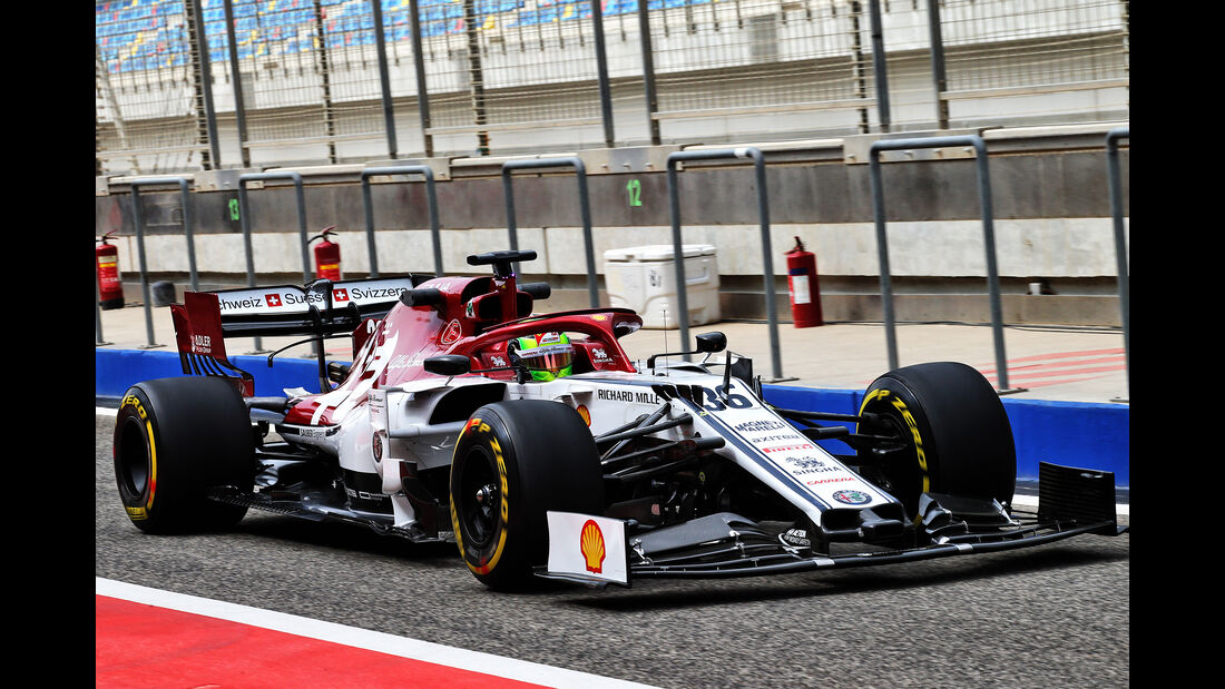 Mick Schumacher - Alfa Romeo - F1-Test Bahrain - 3. April 2019