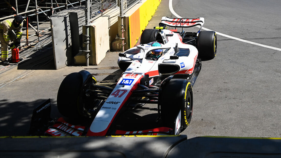 Mick Schumacher - Haas - Formel 1 - GP Aserbaidschan - Baku - 10. Juni 2022