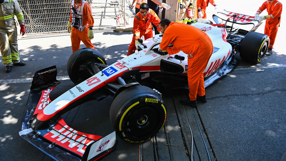 Mick Schumacher - Haas - Formel 1 - GP Aserbaidschan - Baku - 10. Juni 2022