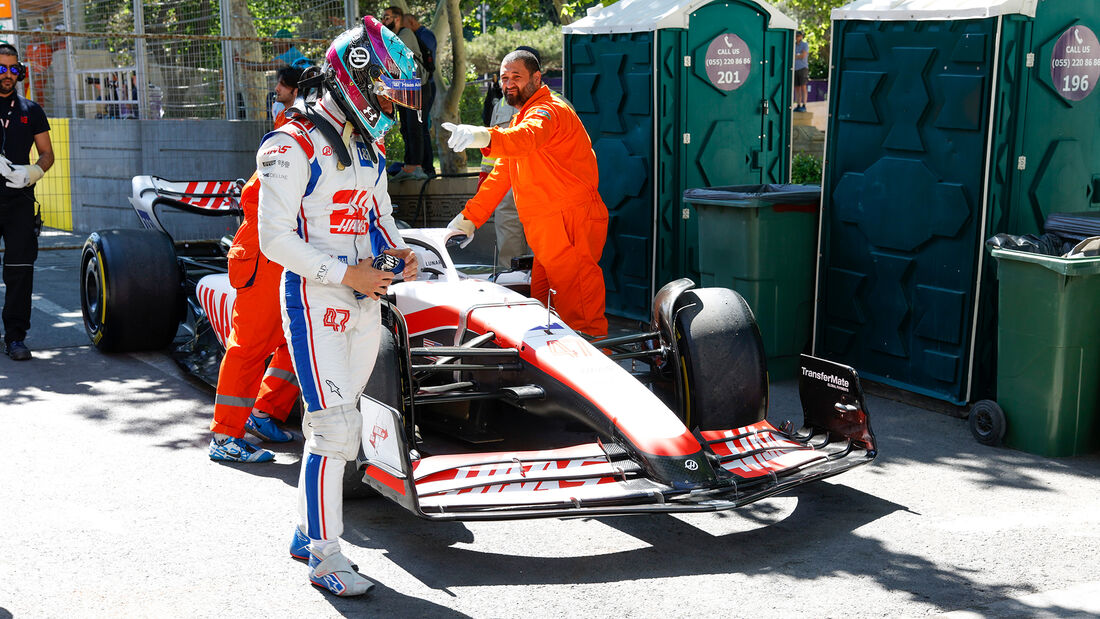 Mick Schumacher - Haas - Formel 1 - GP Aserbaidschan - Baku - 10. Juni 2022