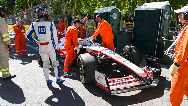 Mick Schumacher - Haas - GP Aserbaidschan 2022 - Baku