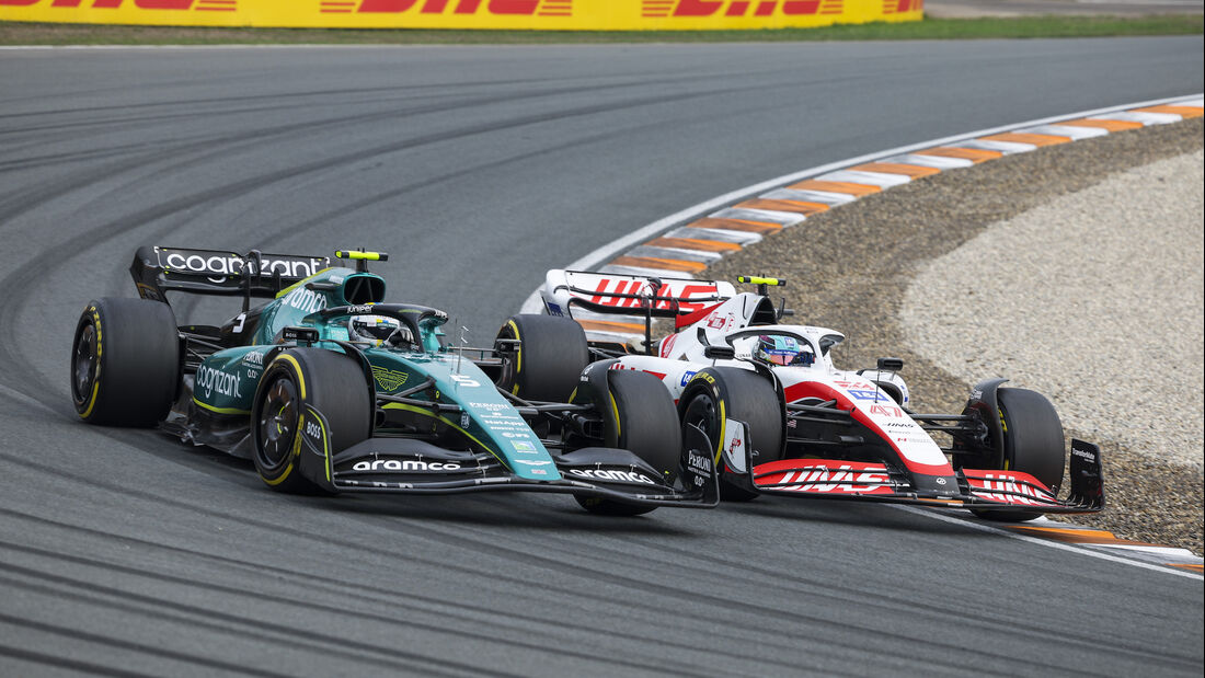 Mick Schumacher - Haas - Sebastian Vettel - Aston Martin - Formel 1 - GP Niederlande - 4. September 2022