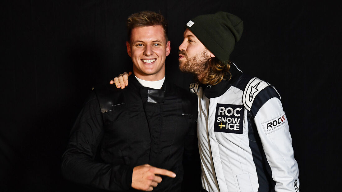 Mick Schumacher & Sebastian Vettel - Race of Champions 2023