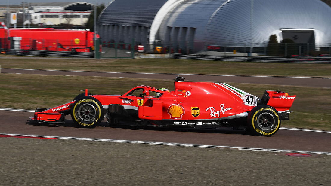 Mick Schumcher - Ferrari-Test - Fiorano - Test - 2021