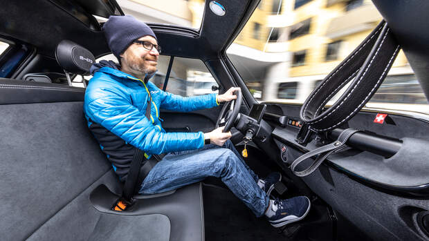 Microlino Pioneer Innenansicht