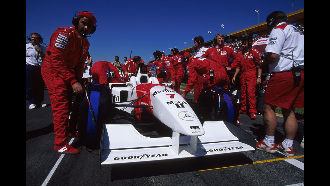 Mika Hakkinen - McLaren MP4-11 - Melbourne 1996