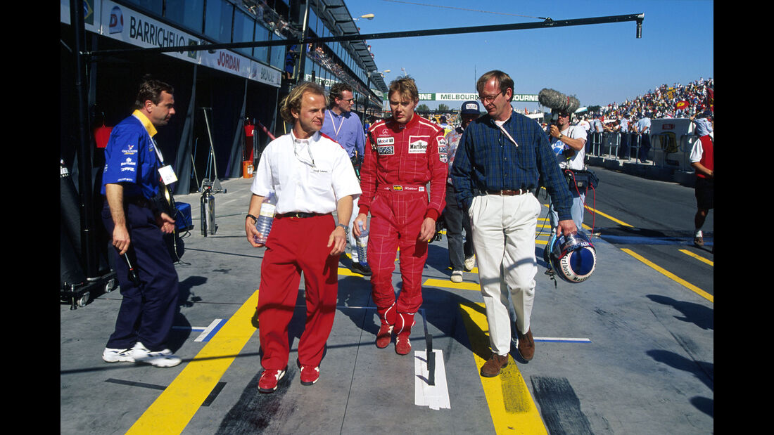 Mika Hakkinen - McLaren - Melbourne 1996