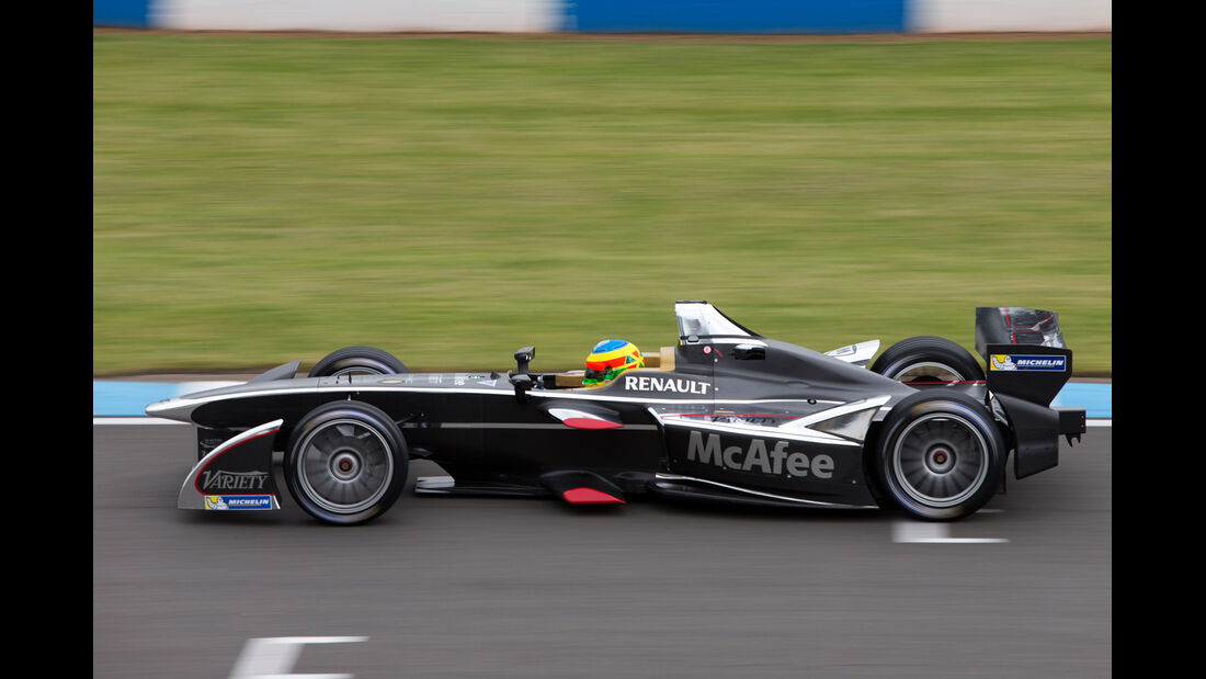 Mike Conway - Formel E-Test - Donington - 07/2014