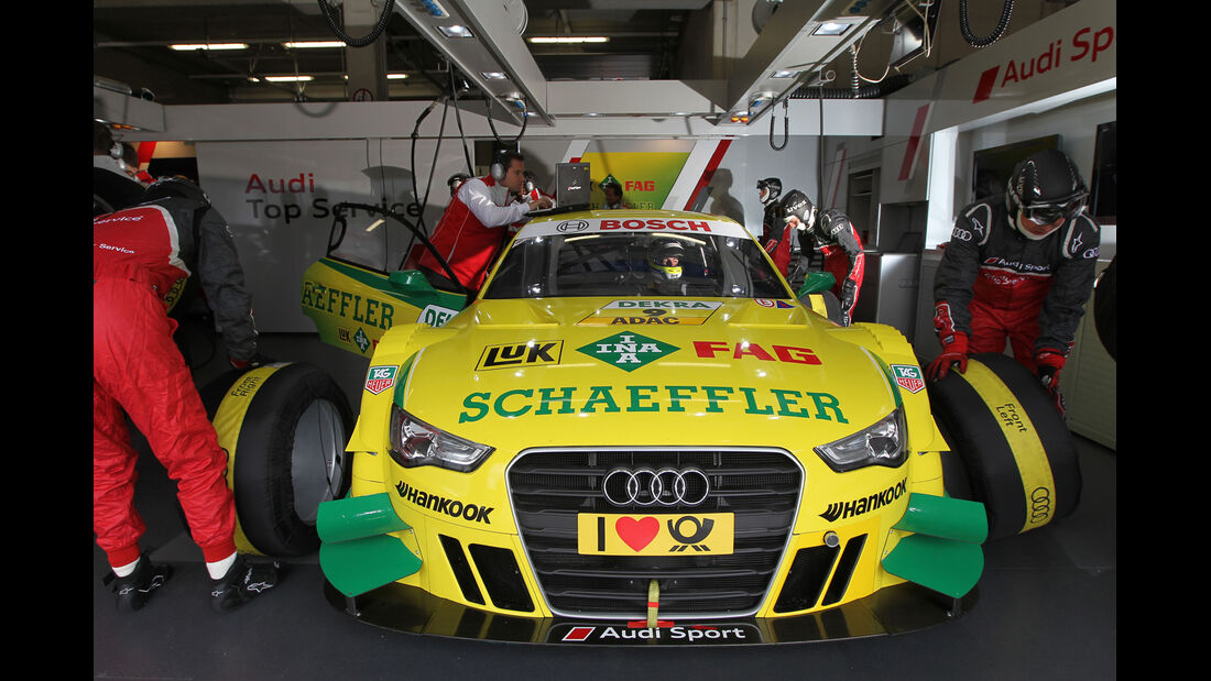 Mike Rockenfeller Audi DTM Spielberg 2012