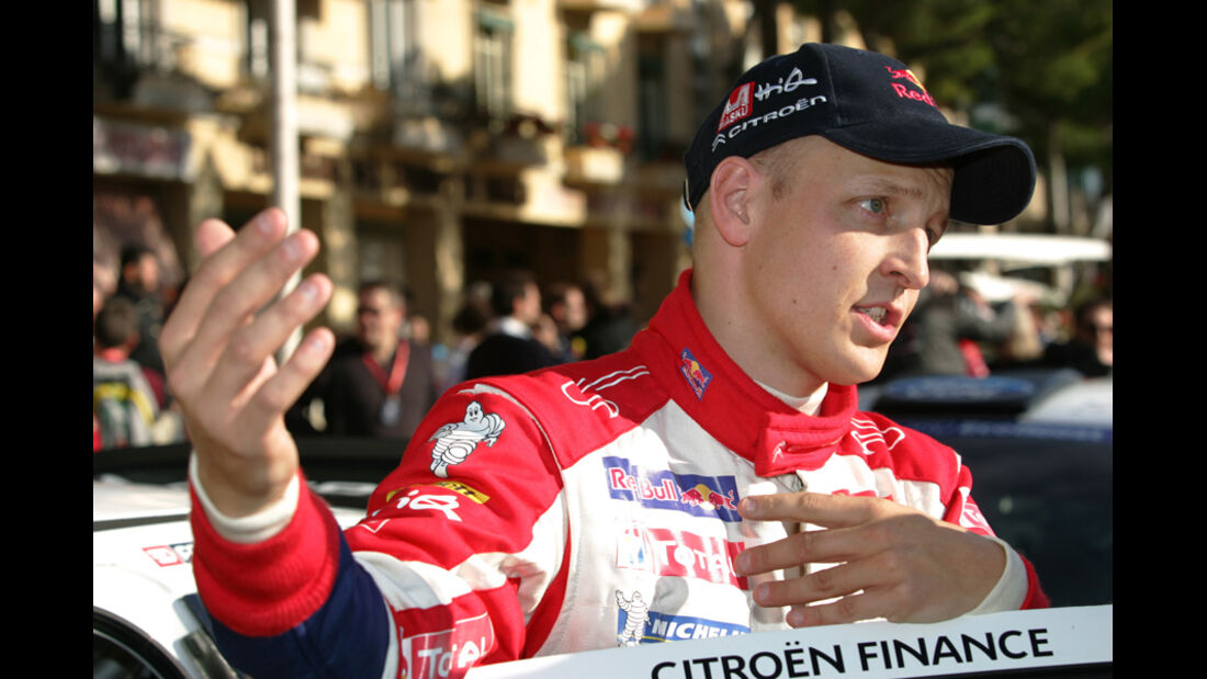 Mikko Hirvonen Citroen Rallye Monte Carlo 2012