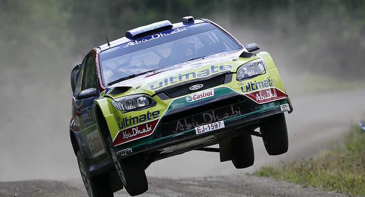 Mikko Hirvonen, Rallye Finnland 2009, Rallye-Sprünge