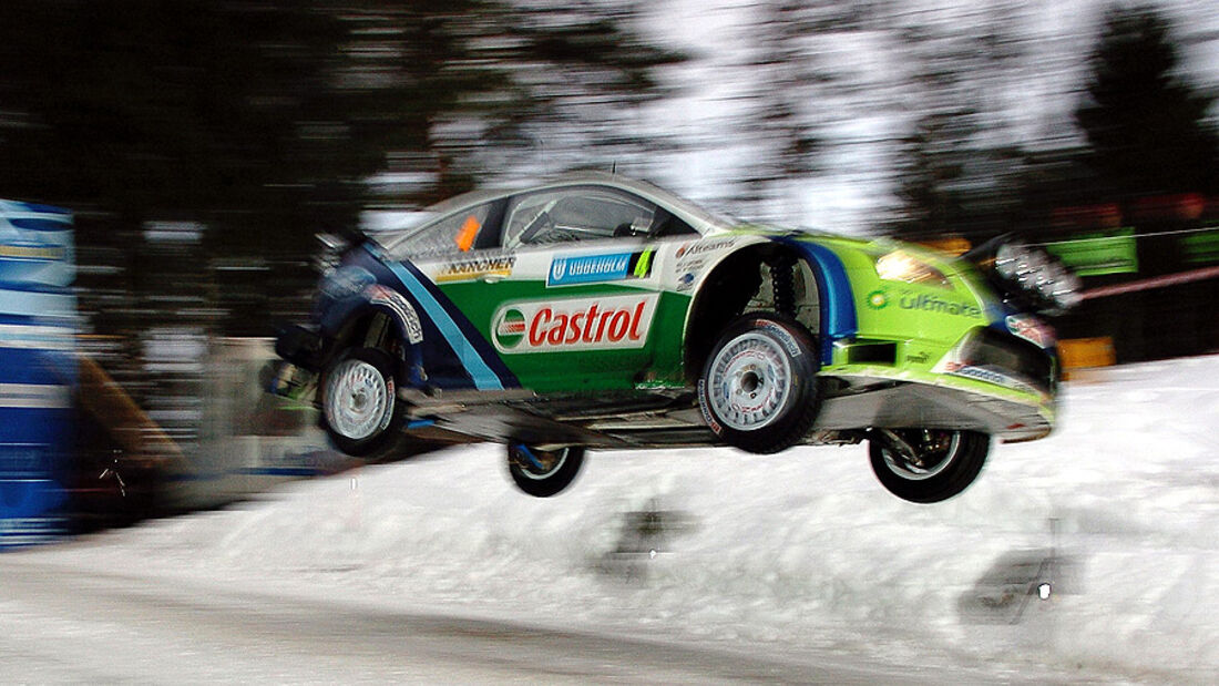 Mikko Hirvonen, Rallye Schweden 2006, Rallye-Sprünge