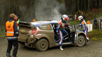 Mikko Hirvonen Rallye Wales 2011