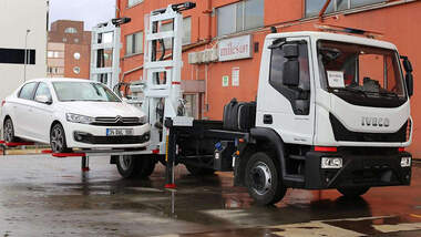 Miles Tow Trucks MTT 4011 Side Loader Truck Abschleppwagen