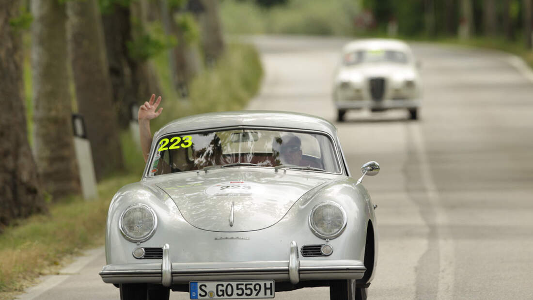 Mille Miglia 2014 Stark veränderte MilleStrecke auto motor und sport