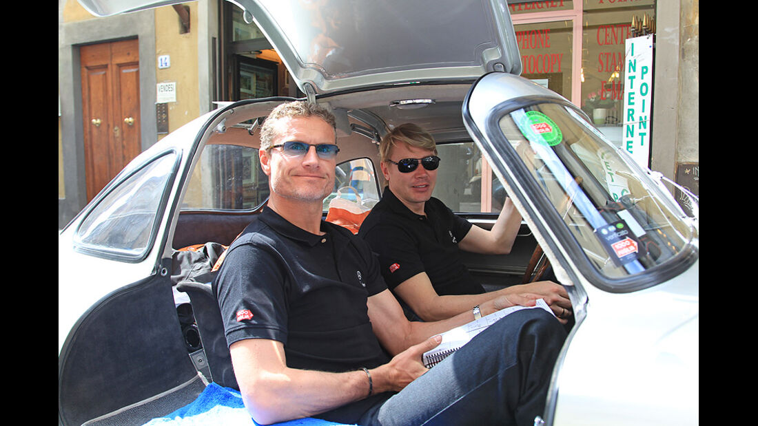 Mille Miglia 2010 - David Coulthard und Mika Häkkinen
