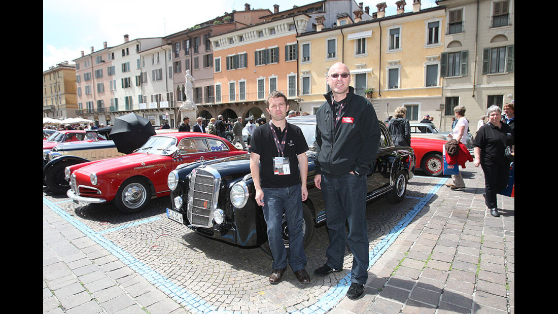 Mille Miglia 2010 - Ralph Alex (rechts) und Markus Jordan