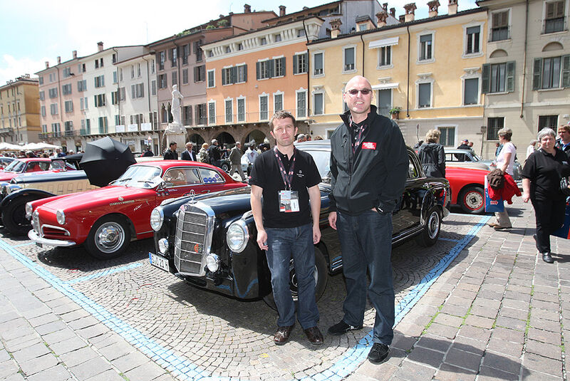 Mille Miglia 2010 - Ralph Alex (rechts) und Markus Jordan