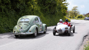 Mille Miglia 2011, mit Oldtimern von Brescia nach Rom