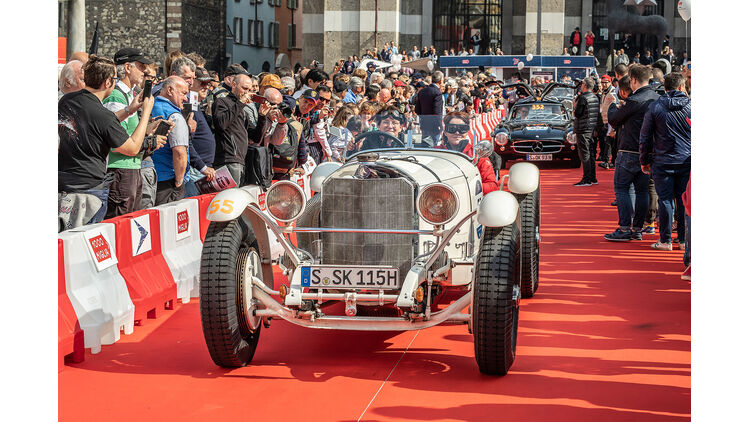 Mille Miglia 18 Wie Carraciola Im Mercedes Ssk Auto Motor Und Sport