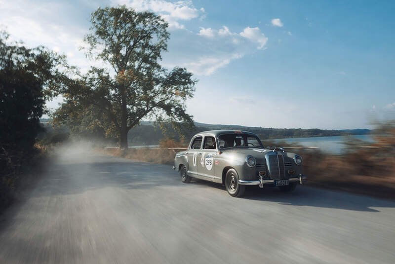 Mille Miglia (2025) Mercedes-Benz 180D Ponton