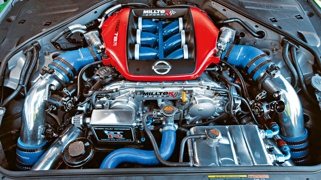 Milltek-Nissan GT-R, Motor