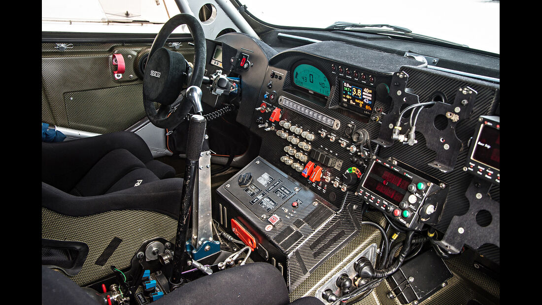Mini All4 Racing, Rallye Dakar, Cockpit
