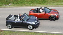 Mini Cabrio, Mini Roadster, Seitenansicht