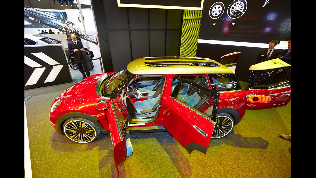 Mini Clubman Concept, Genfer Autosalon, Messe, 2014, Genfer Autosalon, Messe, 2014