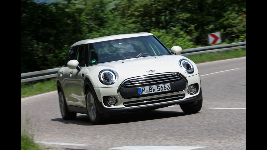 Mini Clubman One D, Frontansicht