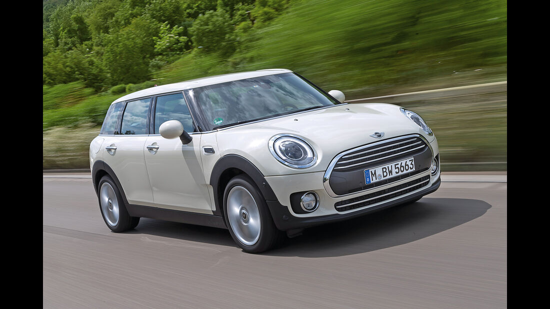 Mini Clubman One D, Frontansicht