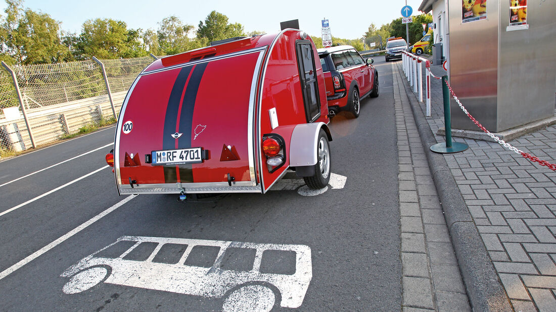 Mini Clubmann Cooper SD mit Cowley, Heckansicht