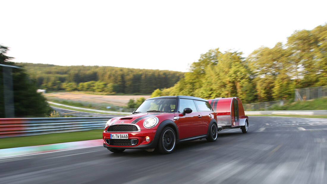 Mini Clubmann Cooper SD mit Cowley, Seitenansicht