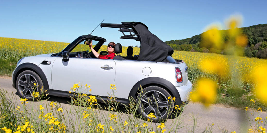 Mini Cooper Cabrio Im Fahrbericht Ausgeklügeltes Stoffdach Auto