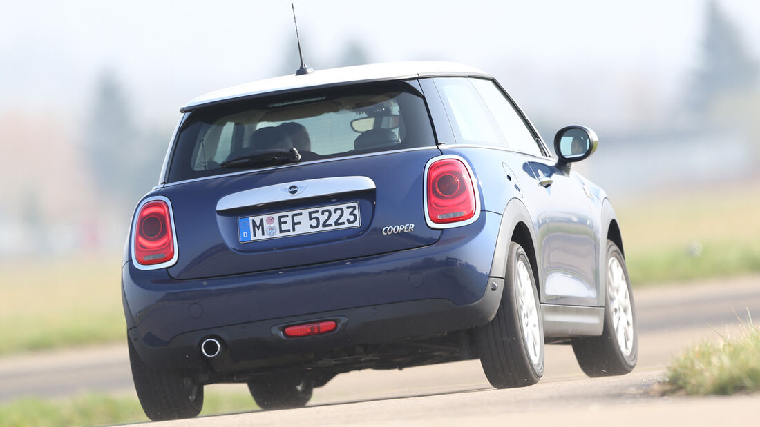 Mini Cooper, Heckansicht