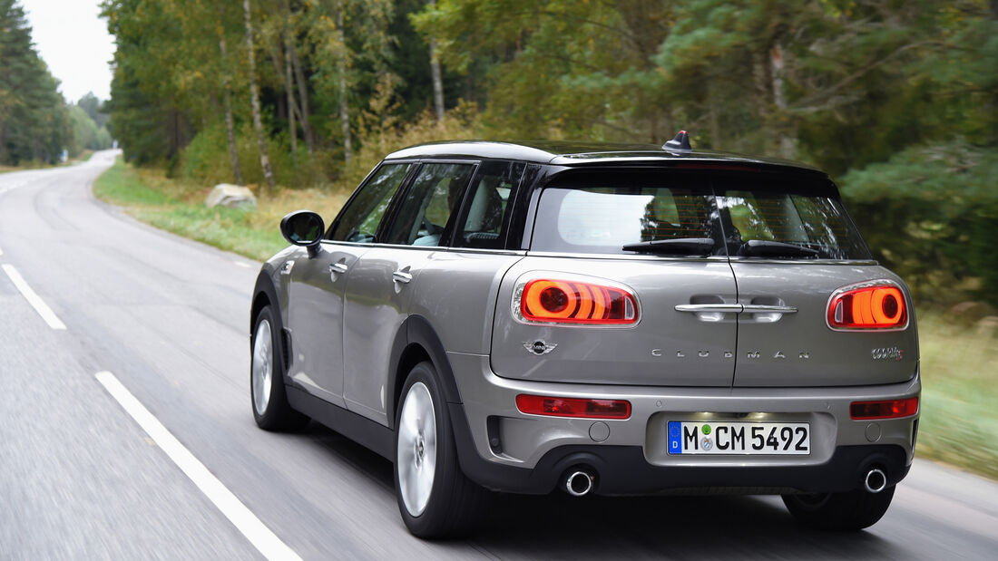 Mini Cooper S Clubman, Heckansicht