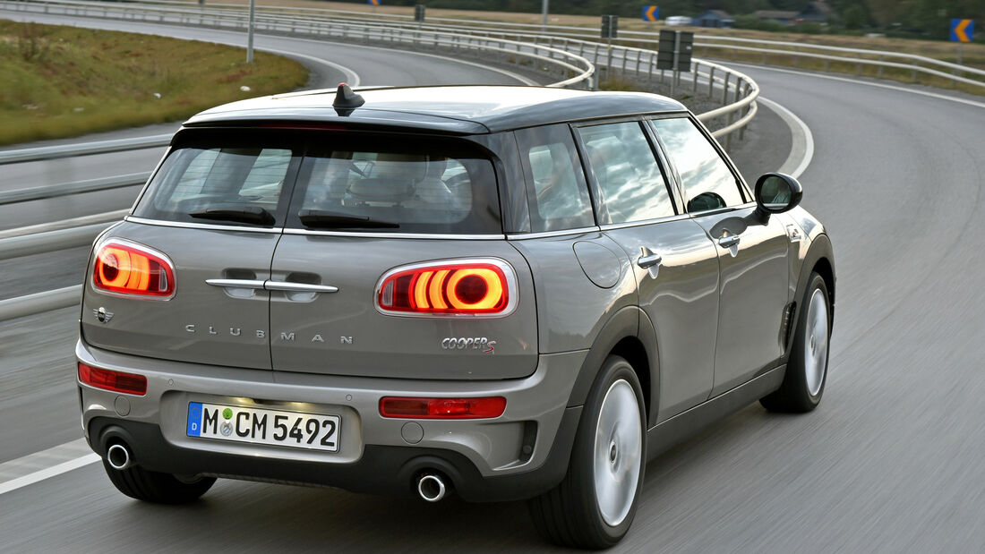 Mini Cooper S Clubman, Heckansicht