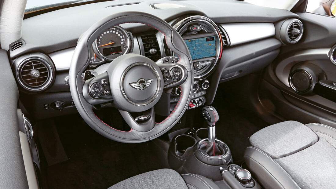 Mini Cooper S, Cockpit