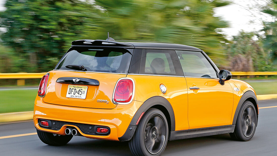 Mini Cooper S, Heckansicht