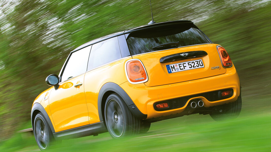 Mini Cooper S, Heckansicht