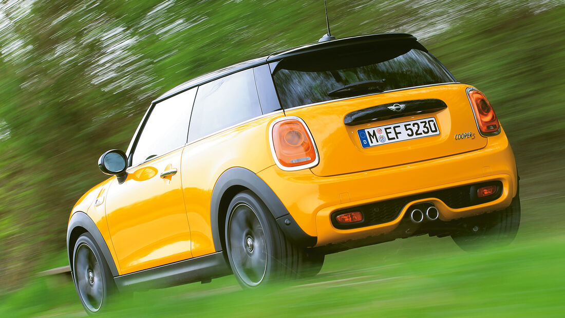 Mini Cooper S, Heckansicht