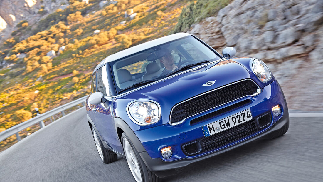 Mini Cooper S Paceman, Frontansicht