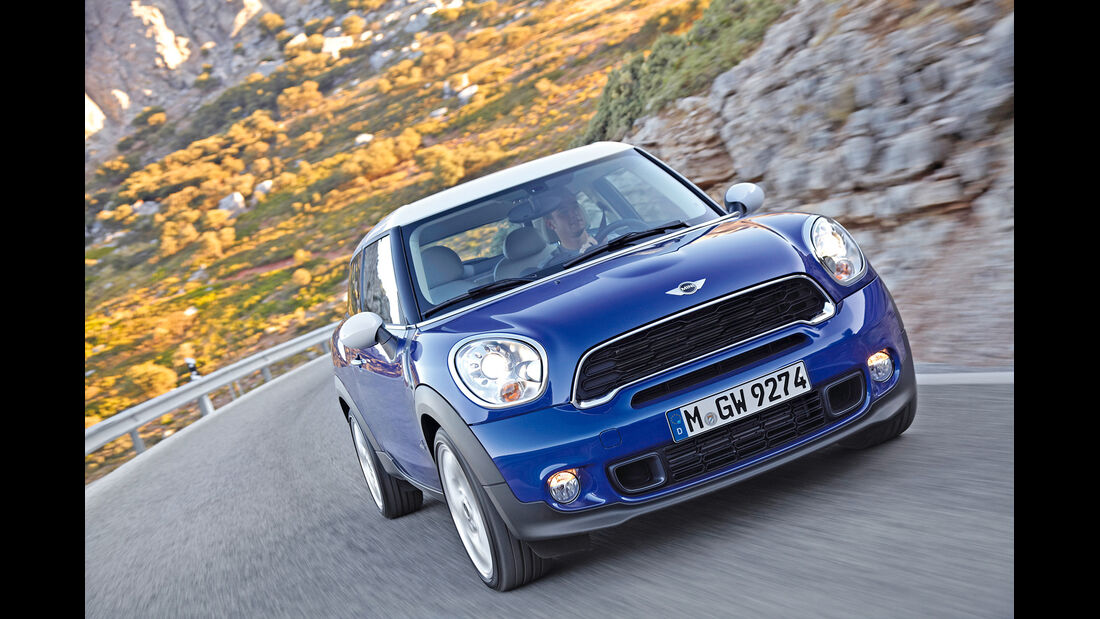 Mini Cooper S Paceman, Frontansicht