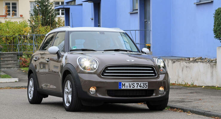 Mini Countryman Cooper D, Frontansicht