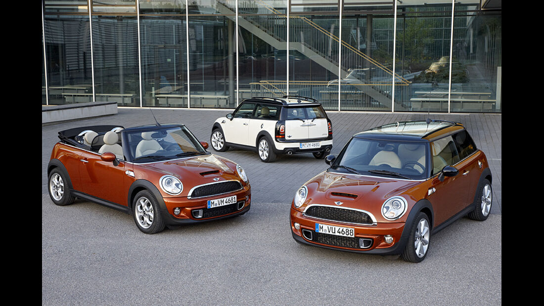 Mini Facelift, Mini Cabrio, Mini, Mini Clubman, Mini-Familie