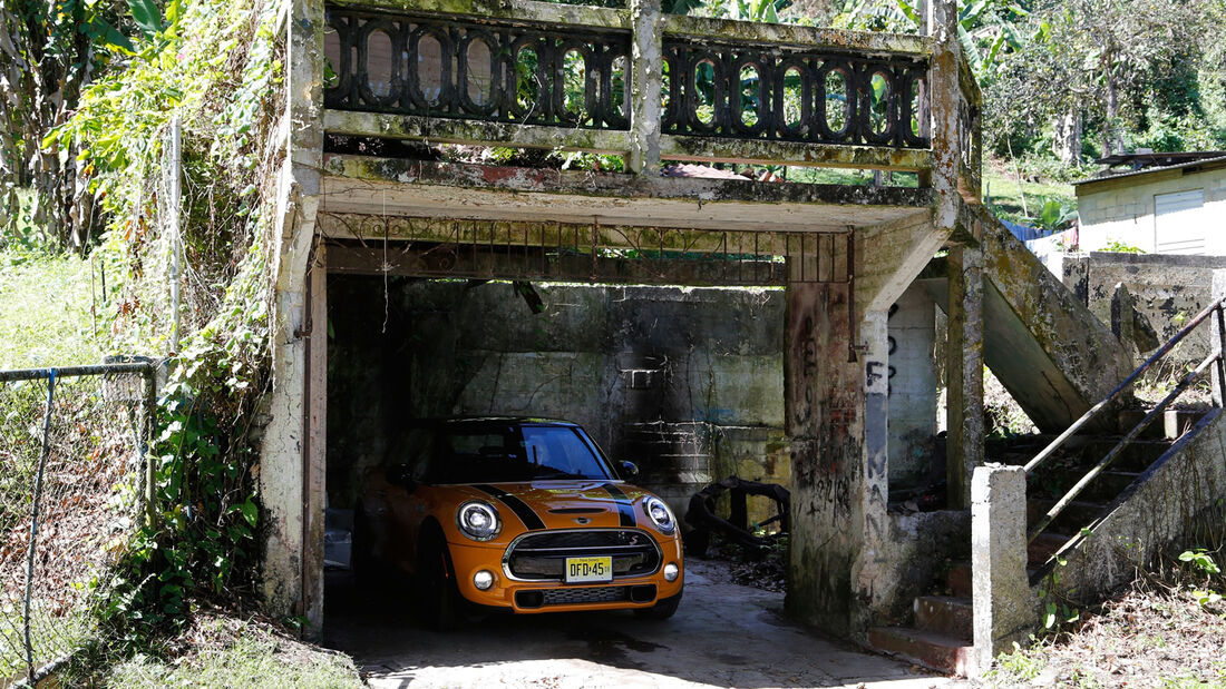 Mini, Frontansicht, Garage